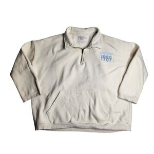 Taylor Swift 1989 We Found Wonderland Quarter Zip Pullover Size Large‎